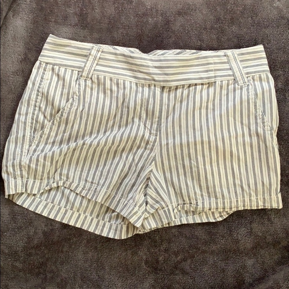 J. Crew blue stripe city fit shorts